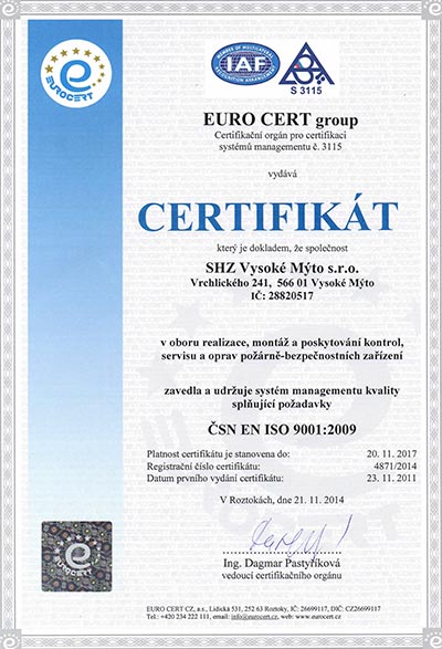 ISO 9001 - 2009